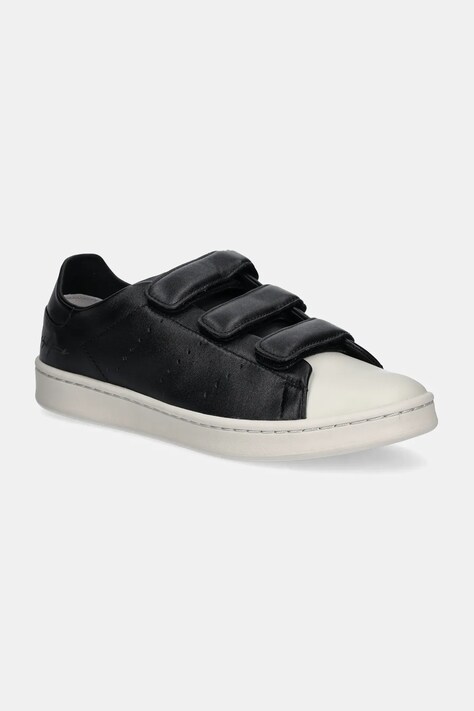 Шкіряні кросівки Y-3 Stan Smith Velcro колір чорний JQ5001