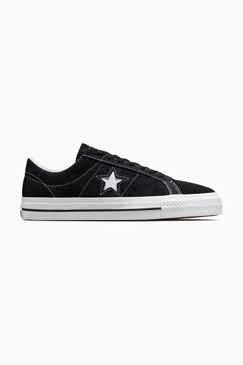 Converse tenisi din piele intoarsa One Star Pro Tn+ culoarea negru, 171327C