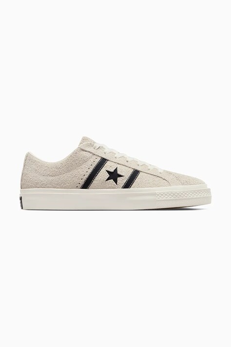 Converse scarpe da ginnastica in camoscio One Star Academy Pro colore beige A06424C