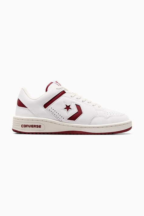 Kožené tenisky Converse Weapon bílá barva, A12744C