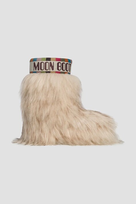 Sněhule Moon Boot MB ICON YETI MID béžová barva, 80D1409600 L001