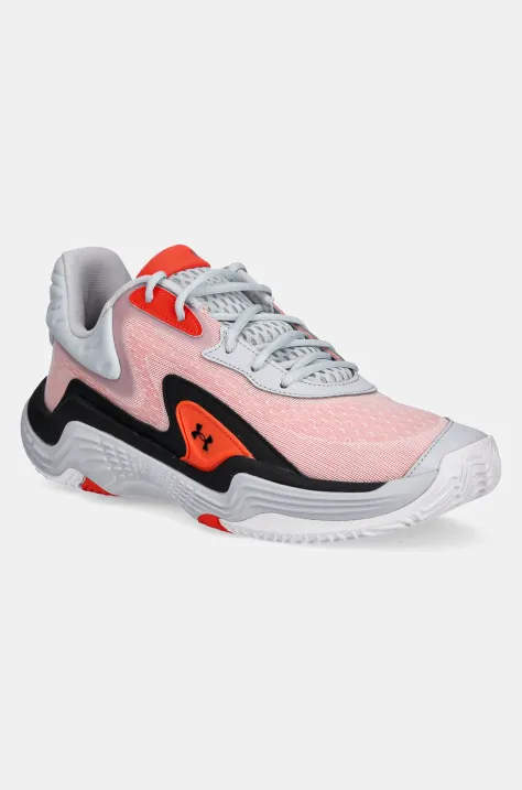 Under Armour obuwie do koszykówki Spawn 7 kolor pomarańczowy 3028461