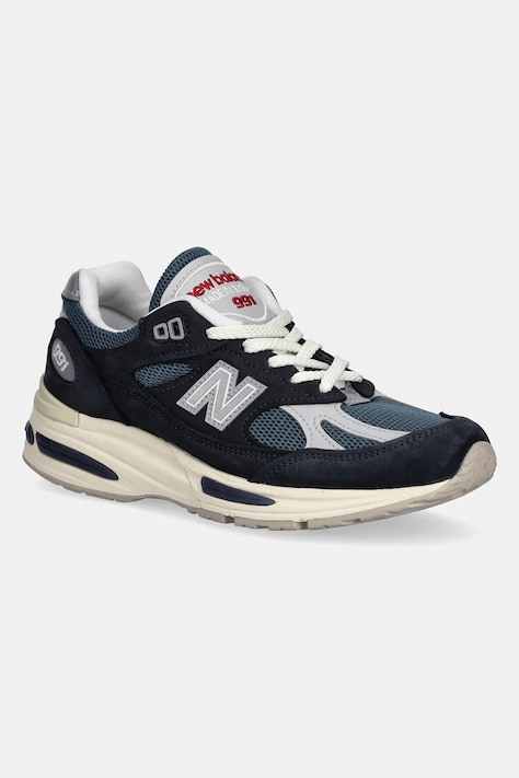 Tenisky New Balance U991VN2 Made in UK tmavomodrá farba, U991VN2