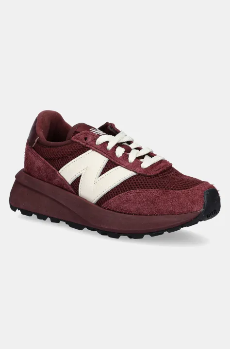 Αθλητικά New Balance 370 χρώμα: μπορντό, U370PA