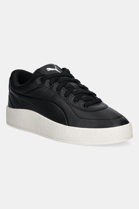 Шкіряні кросівки Puma CA Luxe колір чорний 400828