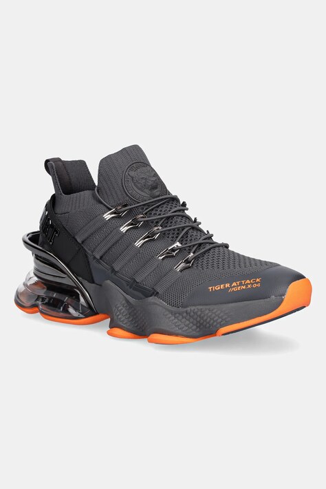 PLEIN SPORT sneakersy Tiger Attack kolor szary USC0518 STE003N 10