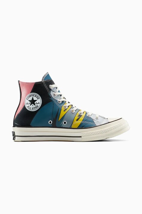 Converse teniși Converse x Tom and Jerry Chuck 70 culoarea negru, A15110C