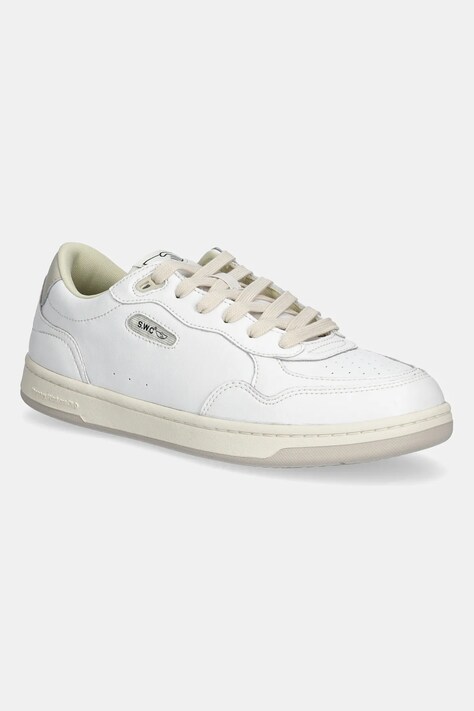 Шкіряні кросівки Stepney Workers Club PRO CUP 01 LEATHER колір білий YQ01500
