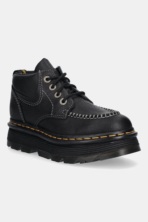 Dr. Martens leather shoes ZebZag 4 Eye 4 Eye Boot black color DM41119001