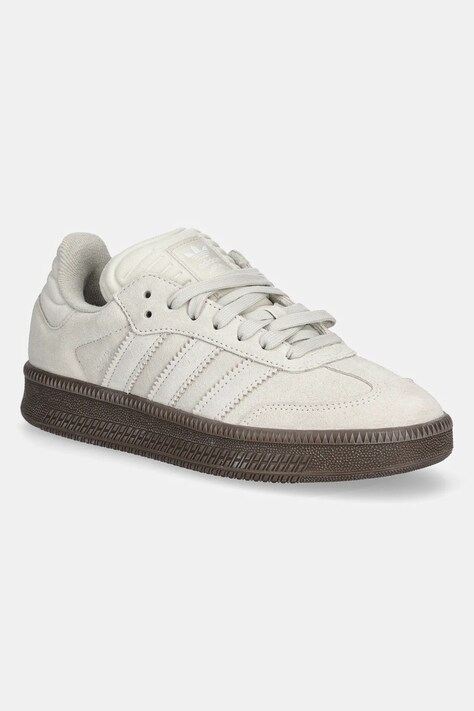 adidas Originals sneakers din piele intoarsă Samba XLG culoarea bej, JI3186
