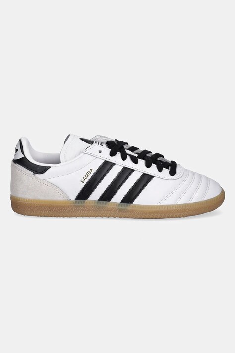 Шкіряні кросівки adidas Originals Samba JP — SS25-OBU0OM, білий — фото 2