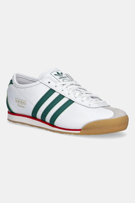 Δερμάτινα αθλητικά παπούτσια adidas Originals Italia 70S χρώμα: άσπρο, JS1325