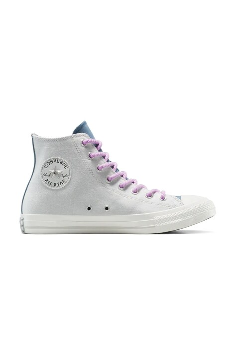 Πάνινα παπούτσια Converse Converse x Naruto Chuck Taylor All Star χρώμα: γκρι, A14837C