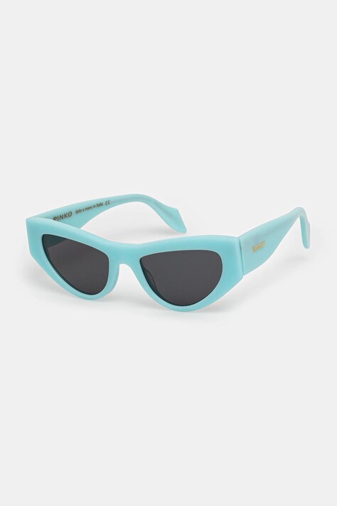 Pinko okulary przeciwsłoneczne damskie kolor turkusowy 105315 A2NN