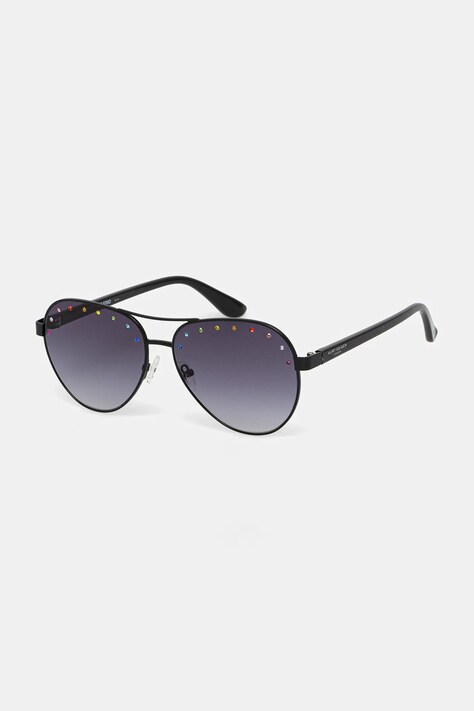 Sluneční brýle Kurt Geiger London SHOREDITCH dámské, černá barva, 4040805999