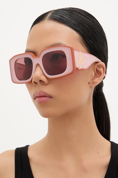 Солнцезащитные очки JW Anderson Jwa01 Bumper цвет оранжевый EW0002.FA0426.392