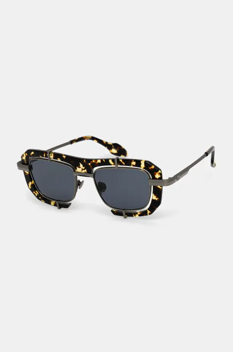 JW Anderson okulary przeciwsłoneczne Jwa03 Geometric damskie kolor brązowy EW0009.FA0426.093