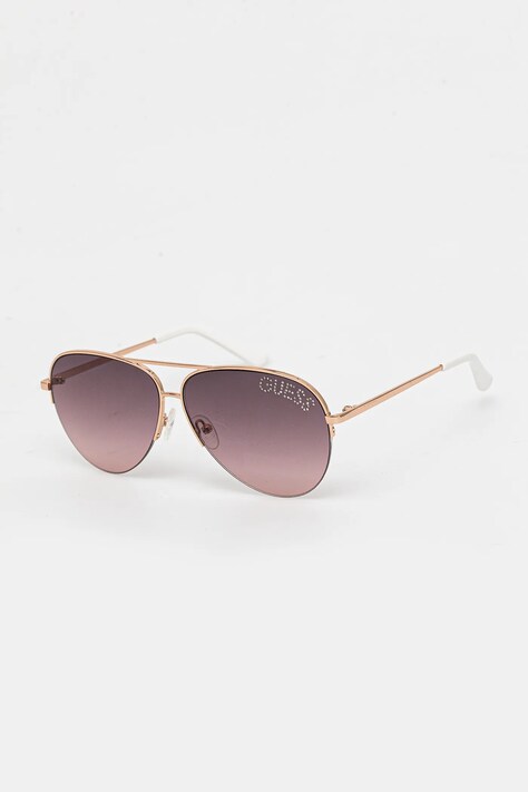Guess ochelari de soare culoarea auriu, GF6126 28T