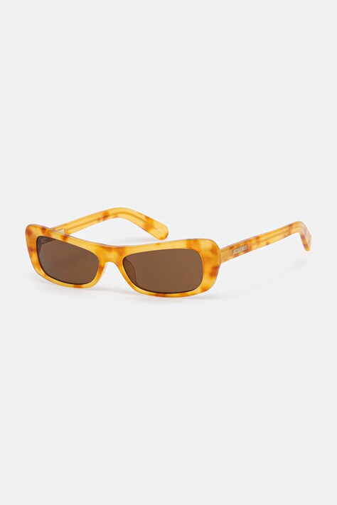 Jacquemus okulary przeciwsłoneczne CAPRI damskie kolor beżowy JAC55C9SUN