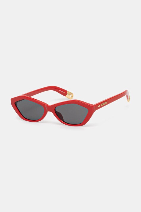 Jacquemus okulary przeciwsłoneczne BAMBINO damskie kolor czerwony JAC42C2SUN