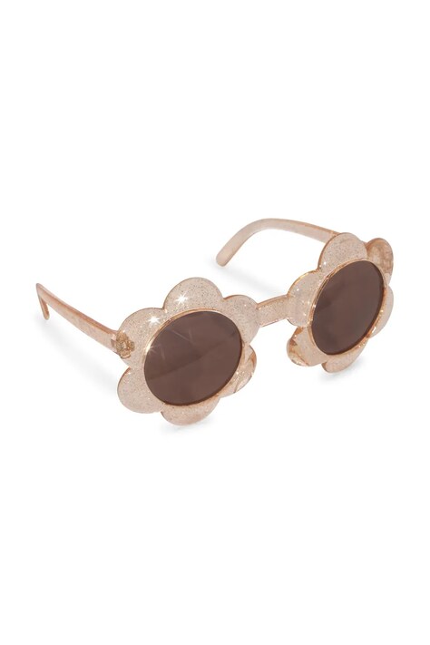 Konges Sløjd occhiali da sole per bambini SUNGLASSES BABY FLOWER colore beige KS102800