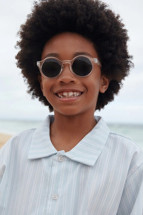 Дитячі сонцезахисні окуляри Liewood Darla Sunglasses 4-10 Y колір білий LW20087