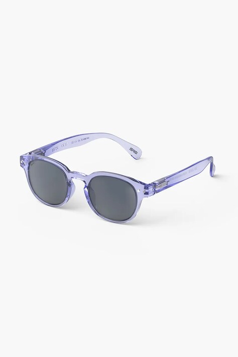 IZIPIZI okulary przeciwsłoneczne dziecięce IZIPIZI JUNIOR SUN #c Athletic Purple kolor fioletowy #c