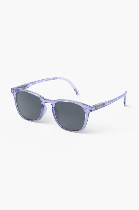 IZIPIZI okulary przeciwsłoneczne dziecięce IZIPIZI JUNIOR SUN #e Athletic Purple kolor fioletowy #e