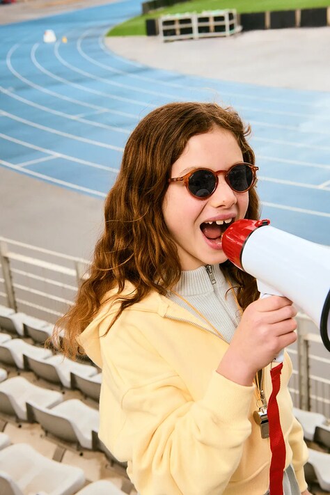 Παιδικά γυαλιά ηλίου IZIPIZI IZIPIZI JUNIOR SUN #d Orange Smash χρώμα: πορτοκαλί, #d