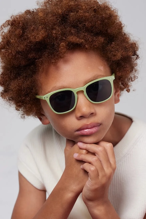 Сонцезахисні окуляри IZIPIZI IZIPIZI JUNIOR SUN #e Pear колір зелений #e