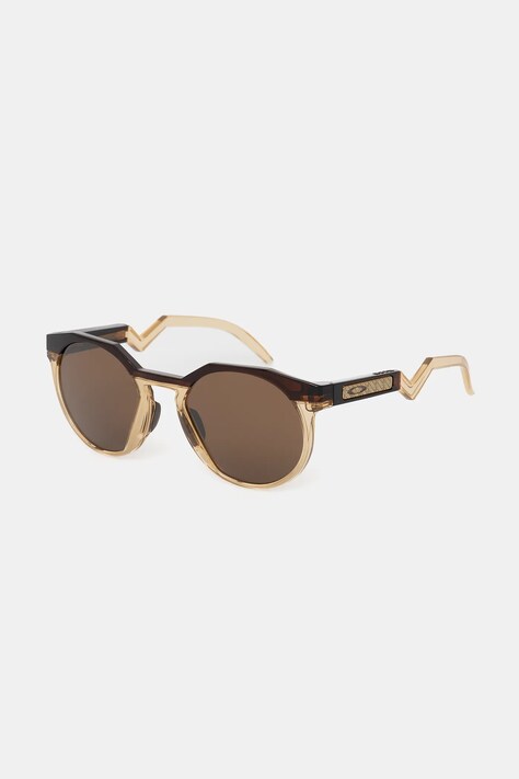 Γυαλιά ηλίου Oakley ανδρικά, χρώμα: καφέ, OO9242-0752