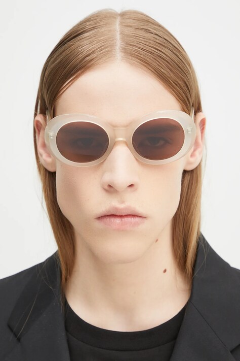 Слънчеви очила AMBUSH Kurt Sunglasses в бежово 12115064