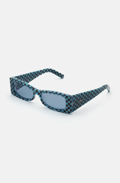 Marni okulary przeciwsłoneczne Zokoa kolor niebieski EYMRN00099.003.OAY