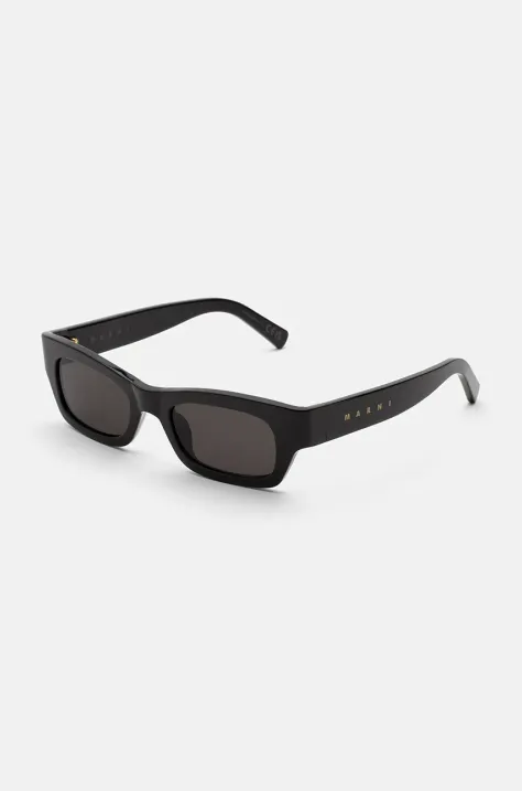 Marni okulary przeciwsłoneczne Haicli kolor czarny EYMRN00087.001.KEL