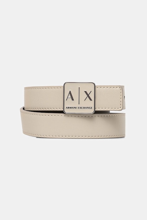 Obojstranný opasok Armani Exchange dámsky, čierna farba, XW000302 AF12038
