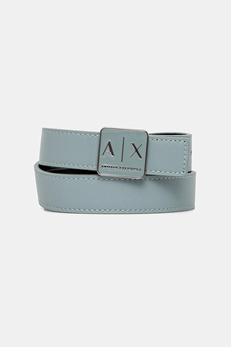 Armani Exchange curea cu doua fete femei, culoarea negru, XW000302 AF12038