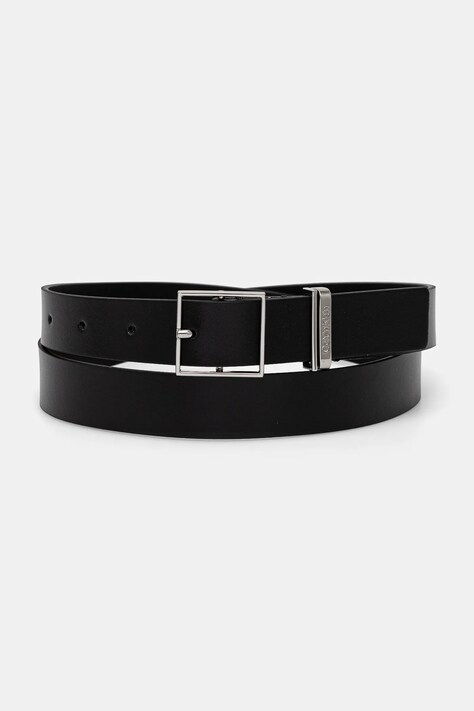 Calvin Klein curea de piele femei, culoarea negru, K60K612866