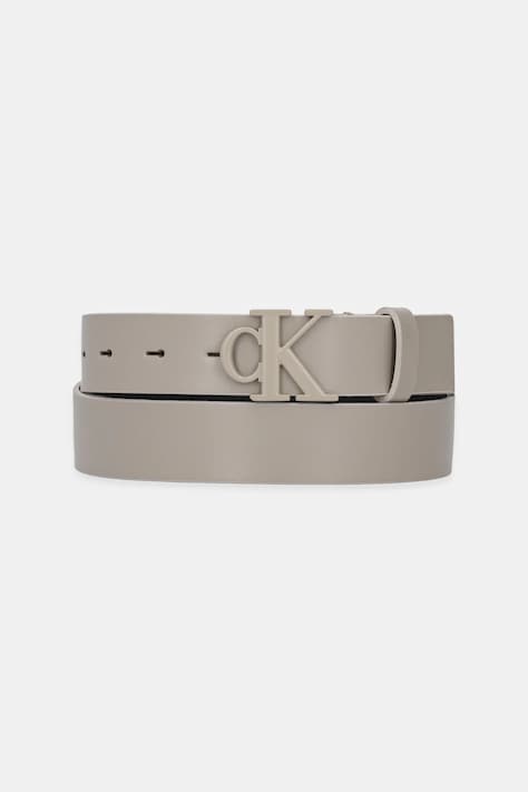 Кожаный ремень Calvin Klein Jeans женский цвет бежевый K60K613125