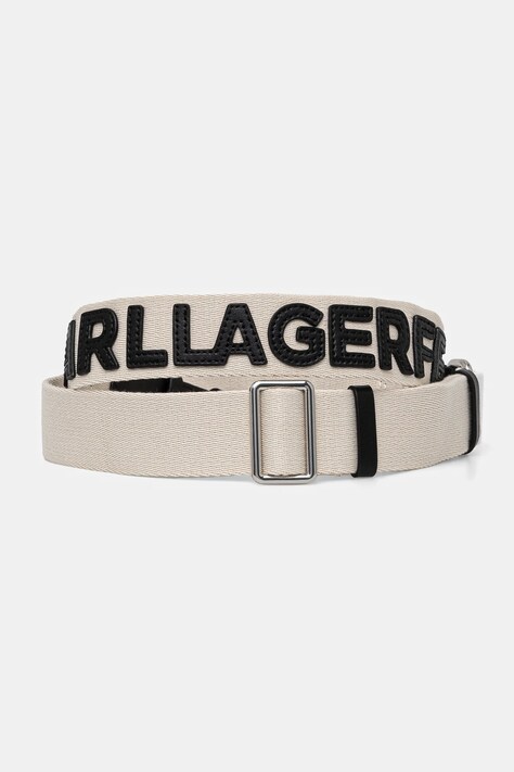 Karl Lagerfeld curea poseta culoarea bej, A1W50086