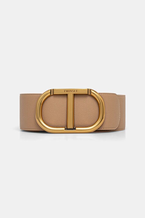 Twinset curea femei, culoarea maro, 251TA4400