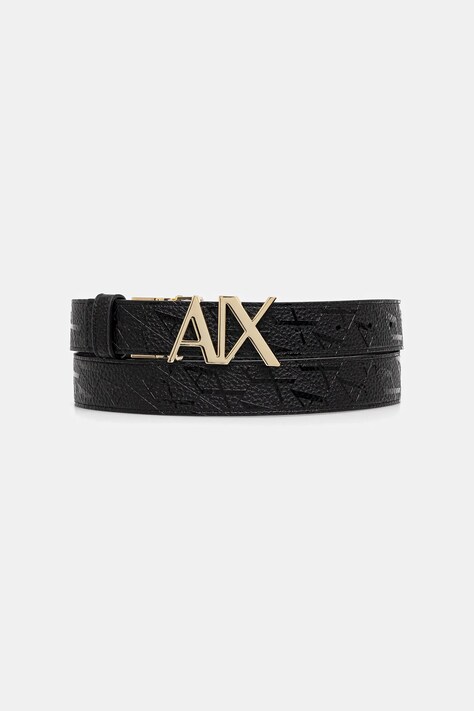 Armani Exchange curea cu două fețe culoarea negru, XW001203 AF13680