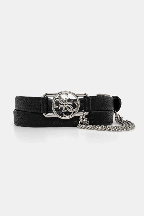 Pásek Guess CINZIA dámský, černá barva, W5RZ01 WGZ40