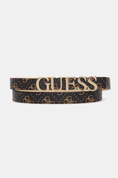 Guess curea ZAMIRA femei, culoarea negru, BW9204 P5120