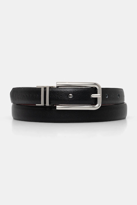 Sisley curea femei, culoarea negru, 6GYWWL02V