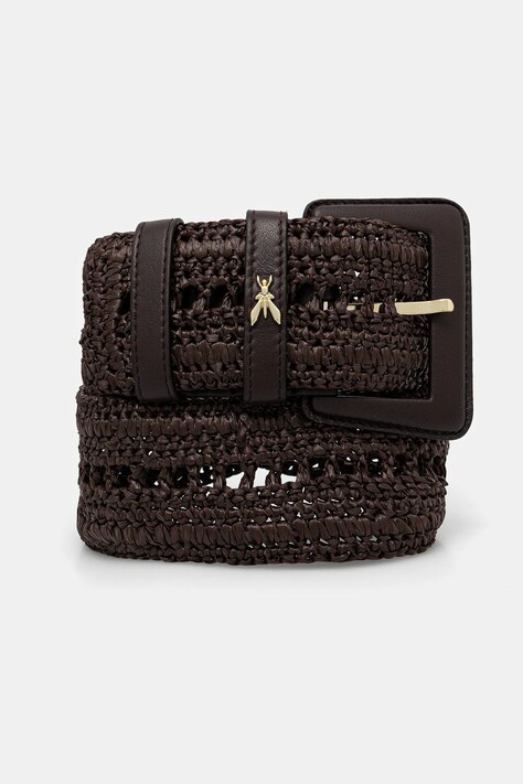 Ремінь Patrizia Pepe жіночий колір коричневий 2W8783 V039