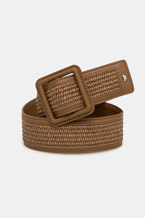 Ζώνη Weekend Max Mara χρώμα: πράσινο, 2515501015600