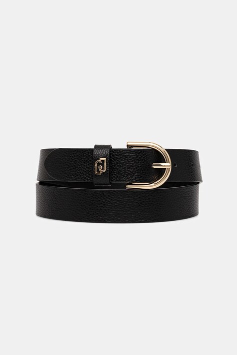 Liu Jo curea de piele femei, culoarea negru, AA5242 P0129