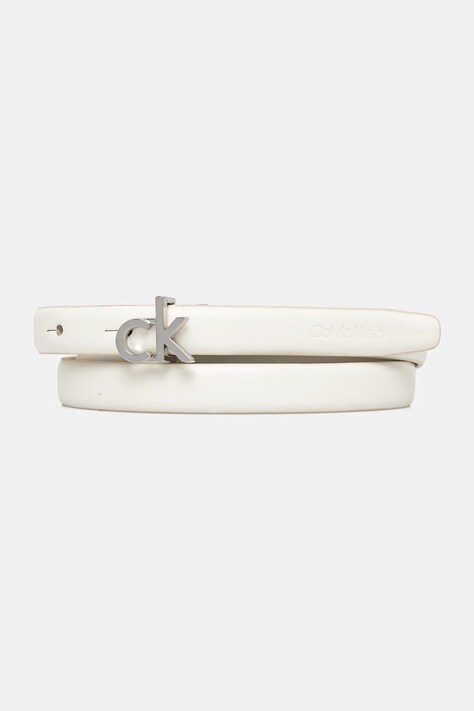 Calvin Klein curea femei, culoarea alb, K60K612932
