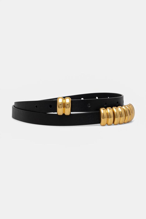 By Malene Birger curea OUNLO femei, culoarea negru, 103340