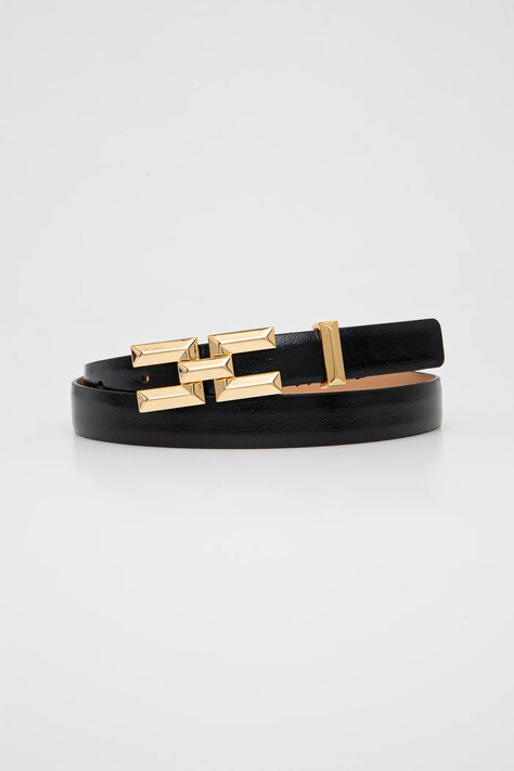 Elisabetta Franchi curea femei, culoarea negru, CT35S52E2